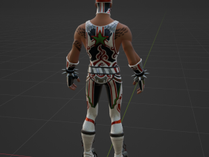 Masked Fury - Fortnite 3D Model
