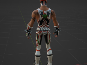 Masked Fury - Fortnite 3D Model