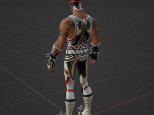 Masked Fury - Fortnite 3D Model