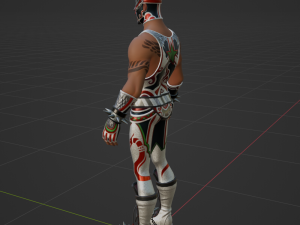 Masked Fury - Fortnite 3D Model