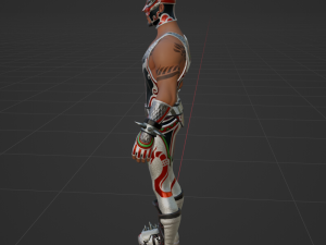 Masked Fury - Fortnite 3D Model