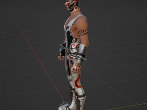 Masked Fury - Fortnite 3D Model
