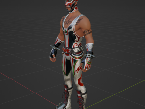 Masked Fury - Fortnite 3D Model