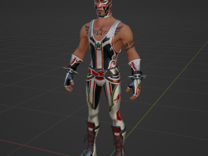 Masked Fury - Fortnite 3D Model