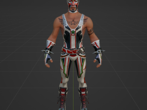 Masked Fury - Fortnite 3D Model