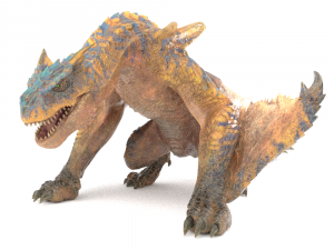 Tigrex - Monster Hunter World 3D Model