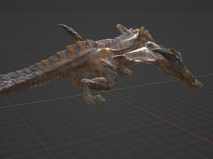 Tigrex - Monster Hunter World 3D Model