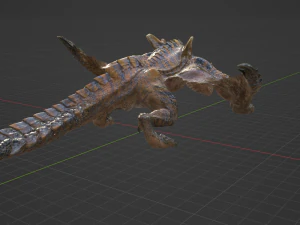 Tigrex - Monster Hunter World 3D Model