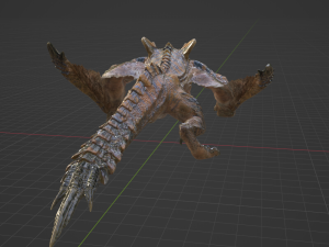 Tigrex - Monster Hunter World 3D Model