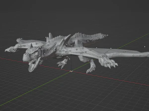 Tigrex - Monster Hunter World 3D Model