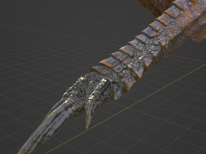 Tigrex - Monster Hunter World 3D Model