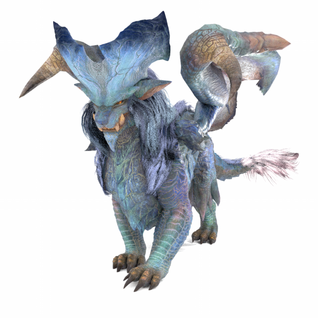 Lunastra - Monster Hunter World 3Dモデル .c4d .max .obj .3ds .fbx .stl .blend 
