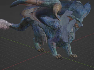 Lunastra - Monster Hunter World 3D Model
