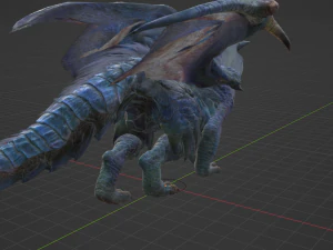 Lunastra - Monster Hunter World 3D Model