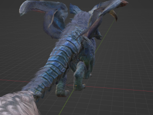 Lunastra - Monster Hunter World 3Dモデル