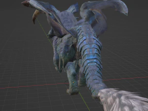 Lunastra - Monster Hunter World 3D Model