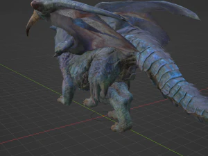 Lunastra - Monster Hunter World 3D Model