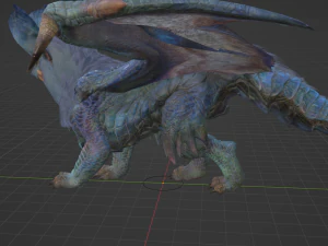 Lunastra - Monster Hunter World 3D Model