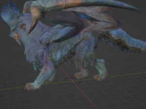 Lunastra - Monster Hunter World 3D Model