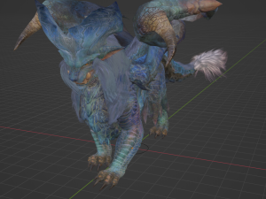 Lunastra - Monster Hunter World 3Dモデル