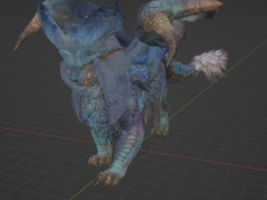 Lunastra - Monster Hunter World 3D Model