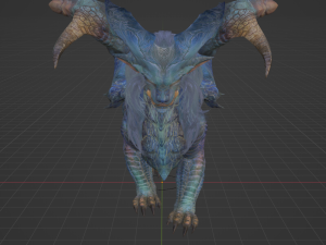 Lunastra - Monster Hunter World 3Dモデル