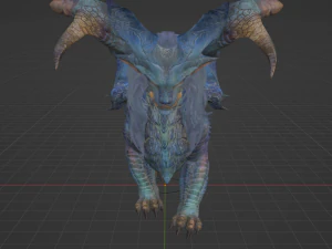 Lunastra - Monster Hunter World 3D Model