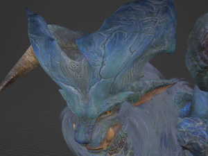 Lunastra - Monster Hunter World 3D Model