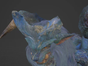 Lunastra - Monster Hunter World 3D Model