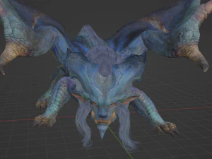 Lunastra - Monster Hunter World 3D Model