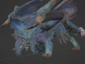 Lunastra - Monster Hunter World 3D Model