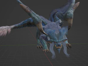 Lunastra - Monster Hunter World 3D Model
