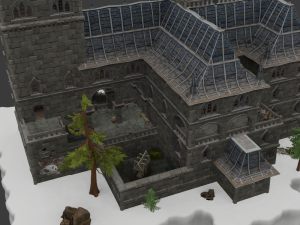 Haunted Overlook Castle - Fortnite 3D Модель