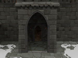 Haunted Overlook Castle - Fortnite 3D Модель