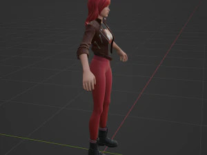 Mary Jane Watson - Fortnite 3D Model