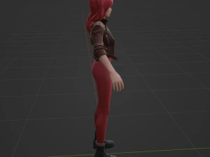 Mary Jane Watson - Fortnite 3D Model