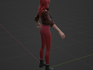 Mary Jane Watson - Fortnite Modello 3D