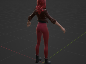 Mary Jane Watson - Fortnite Modello 3D