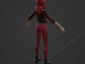 Mary Jane Watson - Fortnite 3D Model