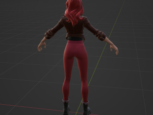 Mary Jane Watson - Fortnite Modello 3D