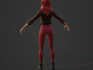 Mary Jane Watson - Fortnite Modello 3D