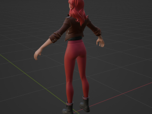 Mary Jane Watson - Fortnite Modello 3D