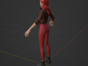 Mary Jane Watson - Fortnite Modello 3D
