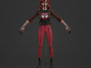 Mary Jane Watson - Fortnite 3D Model