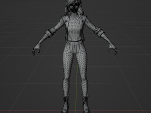 Mary Jane Watson - Fortnite Modello 3D