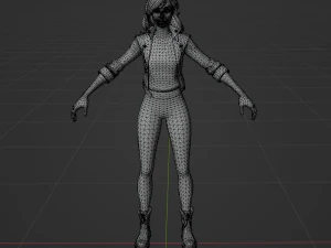 Mary Jane Watson - Fortnite 3D Model