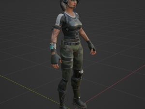 Trailblazer - Fortnite 3D मॉडल