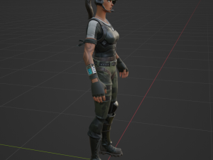 Trailblazer - Fortnite 3D मॉडल