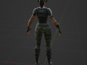 Trailblazer - Fortnite 3D मॉडल