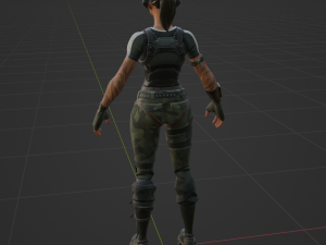 Trailblazer - Fortnite 3D मॉडल